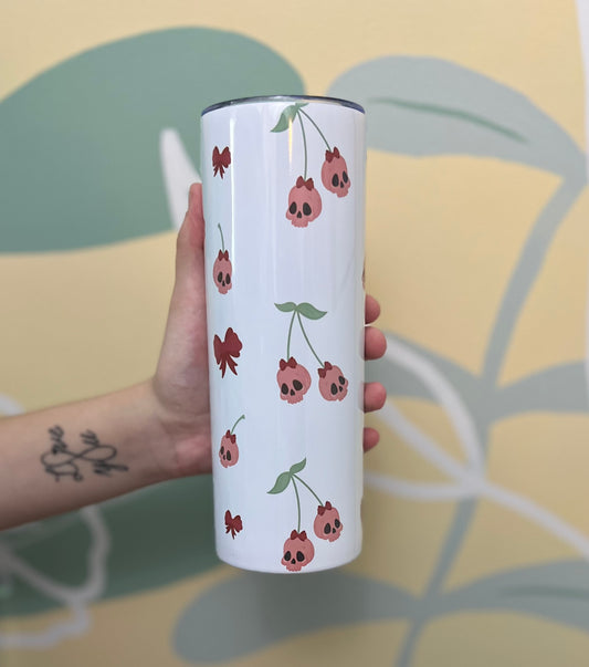 Cherry Skullz | Tumbler