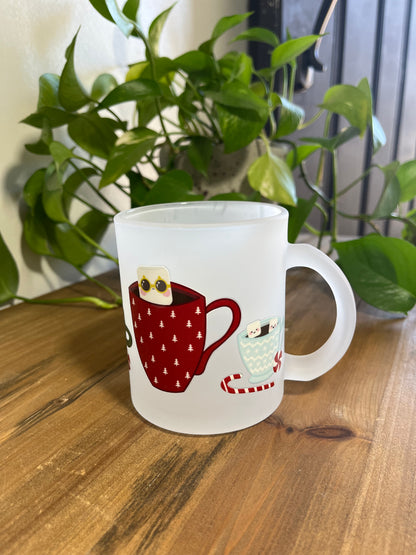 Toasty Mellows | Frosted Glass Mug