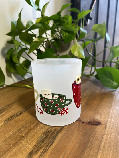 Toasty Mellows | Frosted Glass Mug